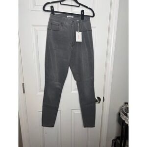 GOOD AMERICAN NWT Good Waist High Rise Skinny Gray Wash Size 8/29